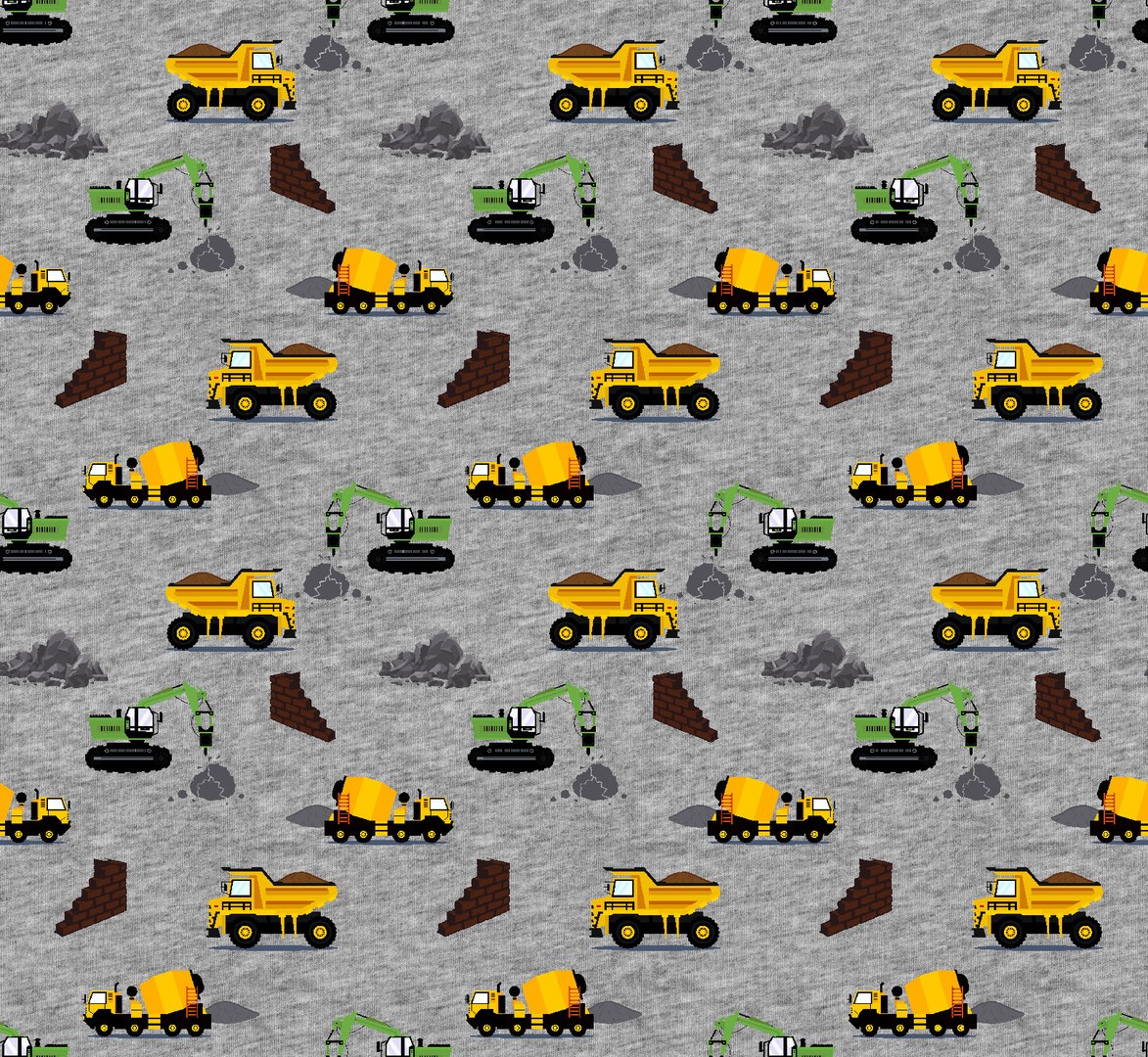 Construction Machines Greymelange Back Ground